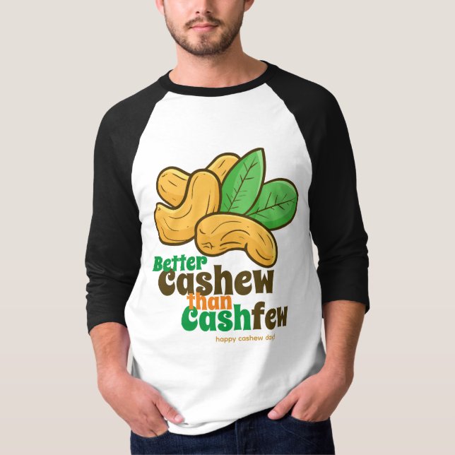 Camiseta Personalizable Feliz Día del Cashew (Anverso)