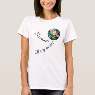 Camiseta Personalizable floral de manzana
