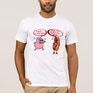 Camiseta Personalizable Frank, ¿Eres Tú? Perro caliente enc