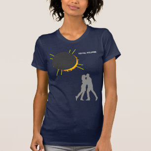 Camiseta Personalizable gracioso de Eclipse total
