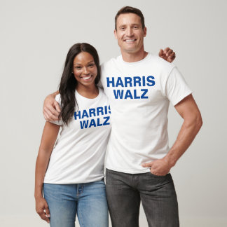 Camiseta Personalizable Harris Walz