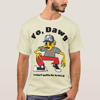 Camiseta Personalizable Homie de Hip Hop de los 90