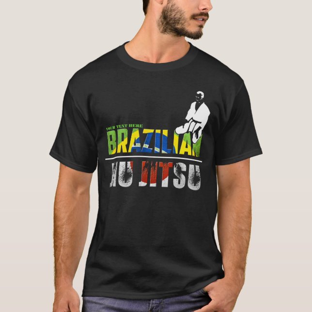 Camiseta Personalizable Jiu-Jitsu (Anverso)