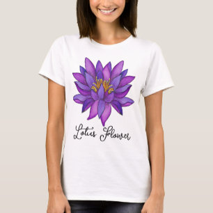 Camiseta Personalizable Lotus Flower