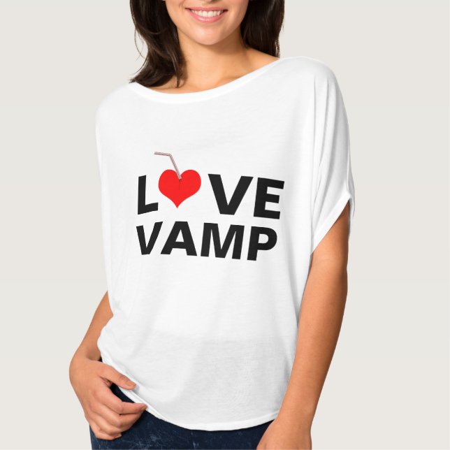 Camiseta Personalizable Love Vamp (Anverso)