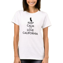 Personalizable MANTENER CALMA Y AMAR CALIFORNIA
