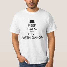 Camiseta Personalizable MANTENER LA CALMA Y AMAR A DAKOTA D