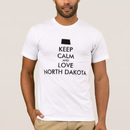 Camiseta Personalizable MANTENER LA CALMA Y AMAR A DAKOTA D