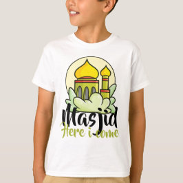 Camiseta Personalizable Masjid Aquí I Come