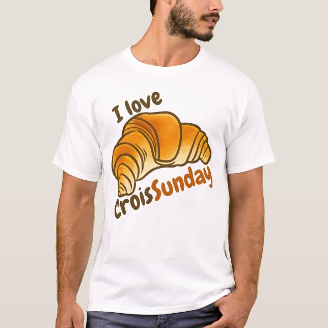 Camiseta Personalizable me encanta CroisSunDay (Anverso)
