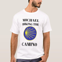 Camiseta Personalizable "Michael Caminando por el Camino"