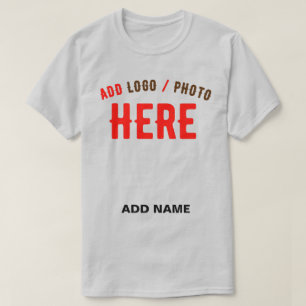 CAMISETA PERSONALIZABLE MODERNO ELEGANTE ASH VERIFICADO MAR