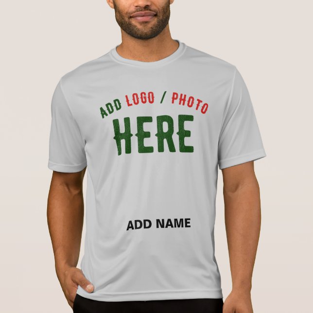 CAMISETA PERSONALIZABLE MODERNO ELEGANTE ASH VERIFICADO MAR (Anverso)