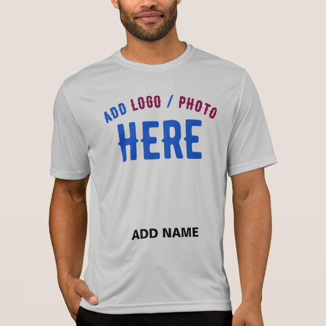 CAMISETA PERSONALIZABLE MODERNO ELEGANTE ASH VERIFICADO MAR (Anverso)