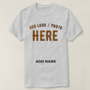CAMISETA PERSONALIZABLE MODERNO ELEGANTE ASH VERIFICADO MAR