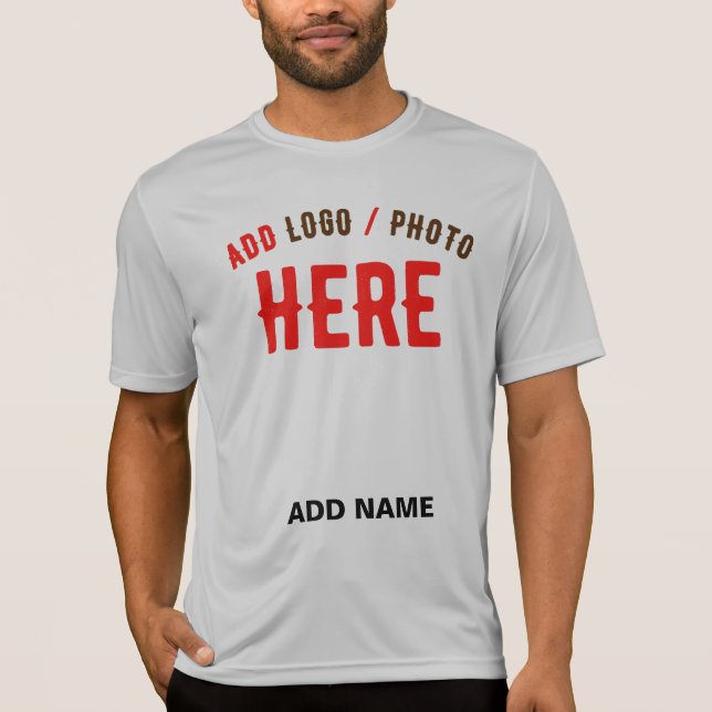 CAMISETA PERSONALIZABLE MODERNO ELEGANTE ASH VERIFICADO MAR (Anverso)