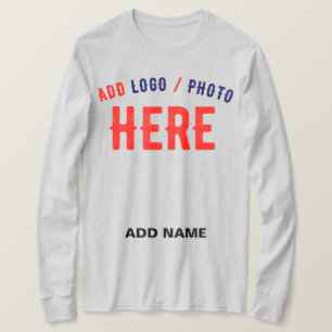 CAMISETA PERSONALIZABLE MODERNO ELEGANTE ASH VERIFICADO MAR