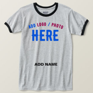 CAMISETA PERSONALIZABLE MODERNO ELEGANTE ASH VERIFICADO MAR