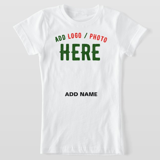 CAMISETA PERSONALIZABLE MODERNO ESTILO BLANCO VERIFICADO MA (Distribución)