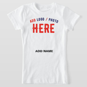 CAMISETA PERSONALIZABLE MODERNO ESTILO BLANCO VERIFICADO MA