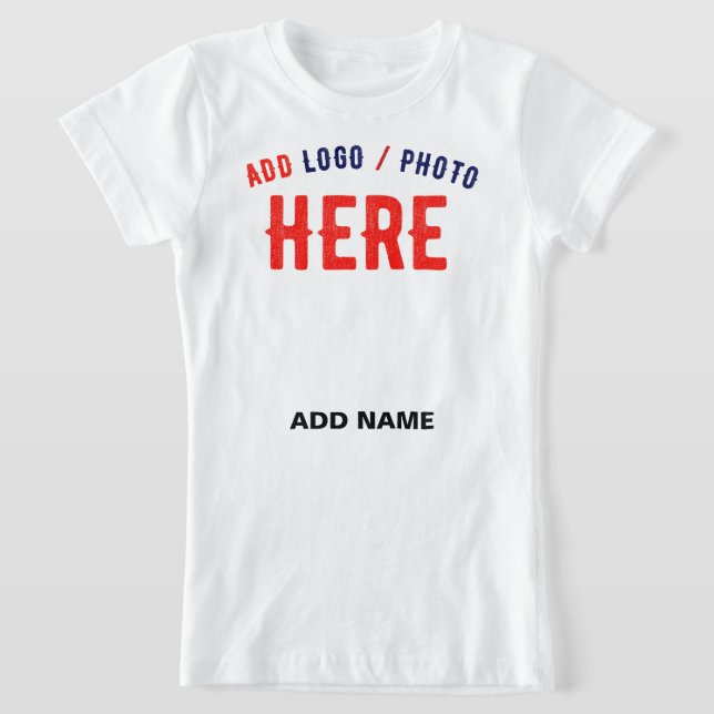 CAMISETA PERSONALIZABLE MODERNO ESTILO BLANCO VERIFICADO MA (Distribución)