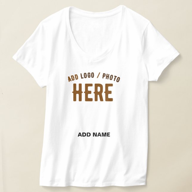 CAMISETA PERSONALIZABLE MODERNO ESTILO BLANCO VERIFICADO MA (Distribución )