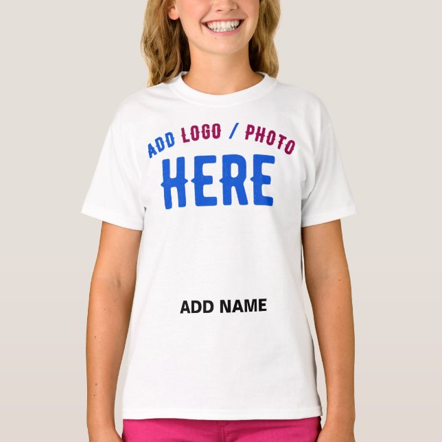 CAMISETA PERSONALIZABLE MODERNO ESTILO BLANCO VERIFICADO MA (Anverso)