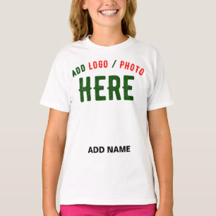 CAMISETA PERSONALIZABLE MODERNO ESTILO BLANCO VERIFICADO MA