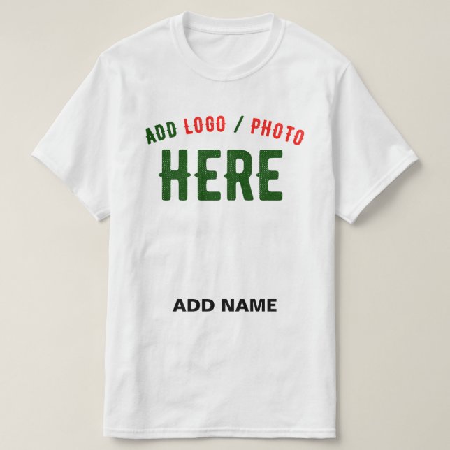 CAMISETA PERSONALIZABLE MODERNO ESTILO BLANCO VERIFICADO MA (Diseño del anverso)