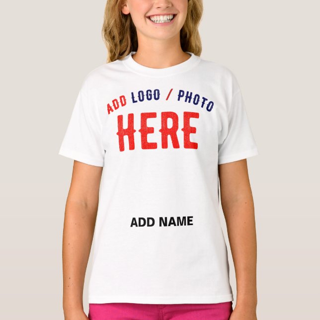 CAMISETA PERSONALIZABLE MODERNO ESTILO BLANCO VERIFICADO MA (Anverso)
