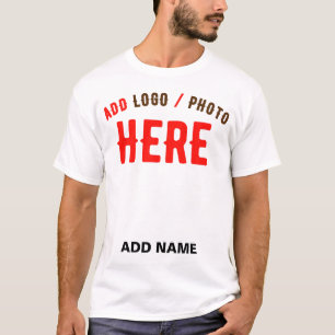 CAMISETA PERSONALIZABLE MODERNO ESTILO BLANCO VERIFICADO MA