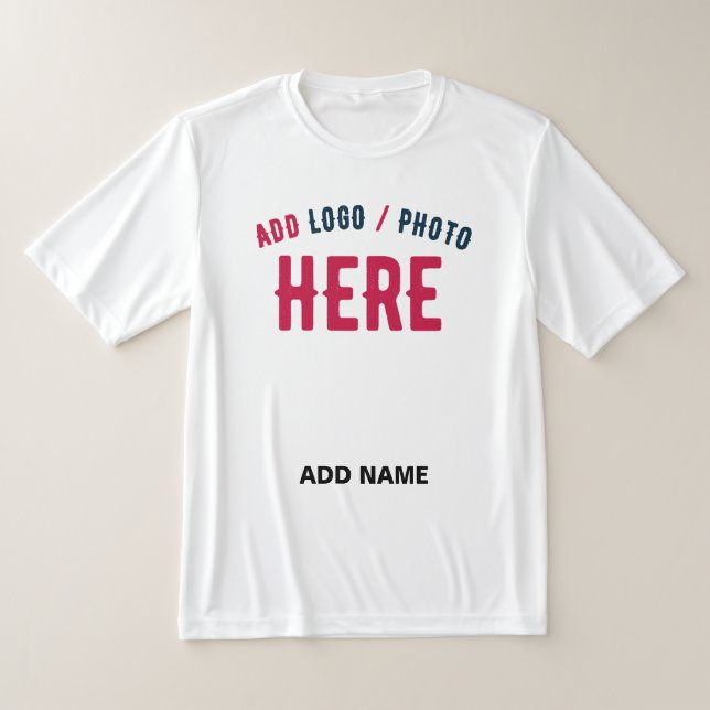 CAMISETA PERSONALIZABLE MODERNO ESTILO BLANCO VERIFICADO MA (Distribución)