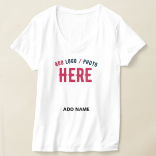 CAMISETA PERSONALIZABLE MODERNO ESTILO BLANCO VERIFICADO MA