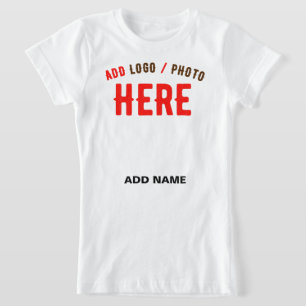 CAMISETA PERSONALIZABLE MODERNO ESTILO BLANCO VERIFICADO MA