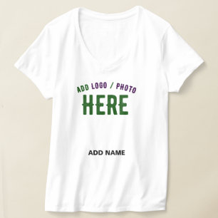 CAMISETA PERSONALIZABLE MODERNO ESTILO BLANCO VERIFICADO MA