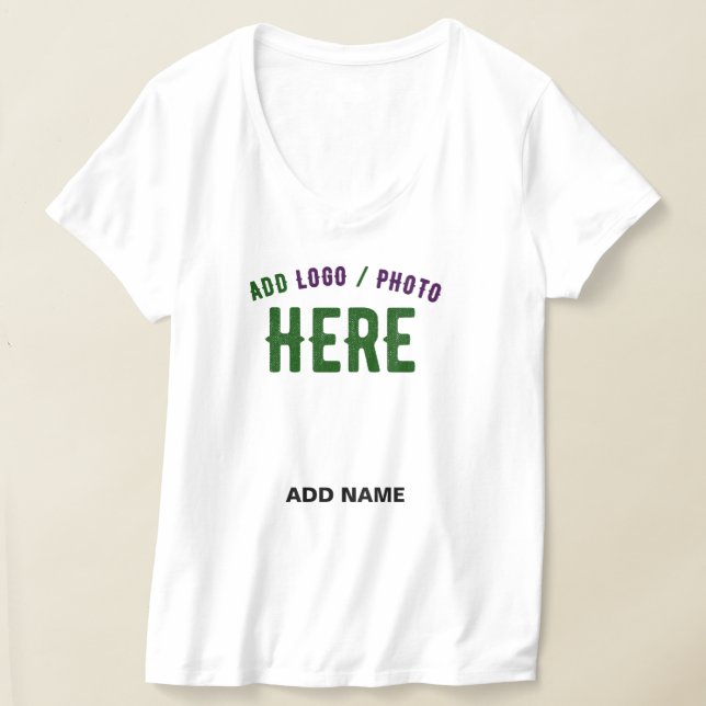 CAMISETA PERSONALIZABLE MODERNO ESTILO BLANCO VERIFICADO MA (Distribución )