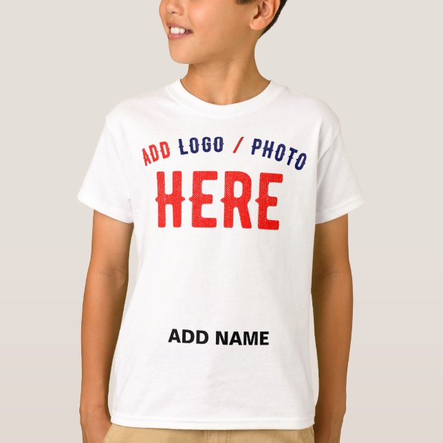 CAMISETA PERSONALIZABLE MODERNO ESTILO BLANCO VERIFICADO MA (Anverso)