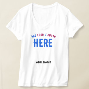 CAMISETA PERSONALIZABLE MODERNO ESTILO BLANCO VERIFICADO MA