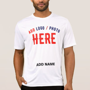 CAMISETA PERSONALIZABLE MODERNO ESTILO BLANCO VERIFICADO MA