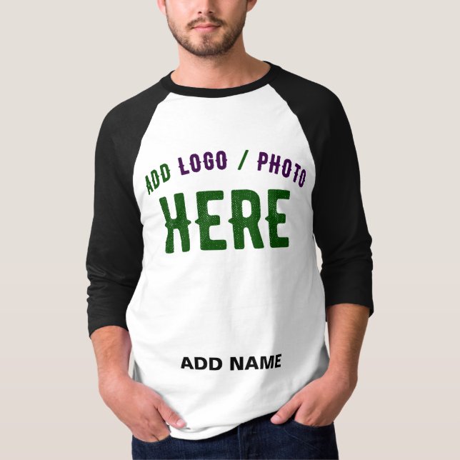 CAMISETA PERSONALIZABLE MODERNO ESTILO BLANCO VERIFICADO MA (Anverso)