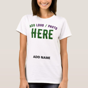 CAMISETA PERSONALIZABLE MODERNO ESTILO BLANCO VERIFICADO MA