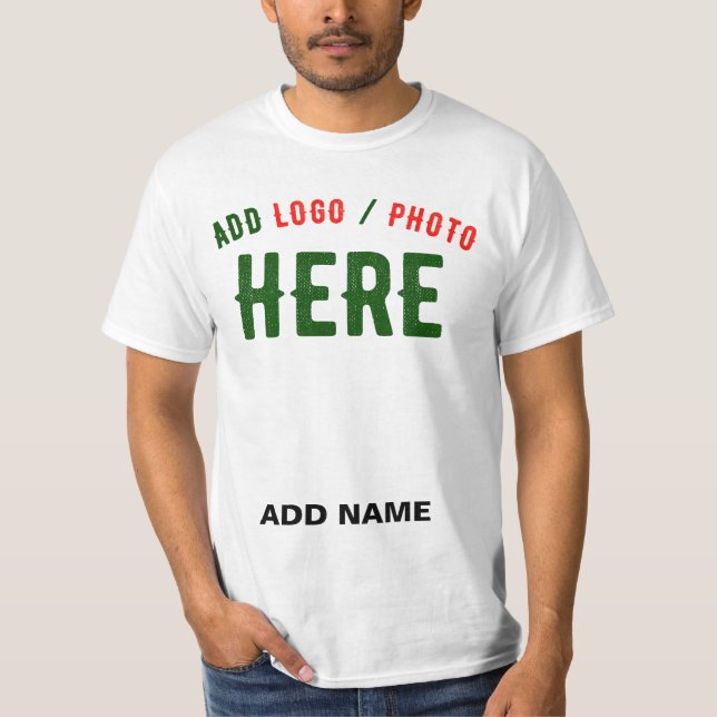 CAMISETA PERSONALIZABLE MODERNO ESTILO BLANCO VERIFICADO MA (Anverso)