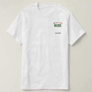 CAMISETA PERSONALIZABLE MODERNO ESTILO BLANCO VERIFICADO MA