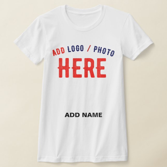CAMISETA PERSONALIZABLE MODERNO ESTILO BLANCO VERIFICADO MA (Distribución)