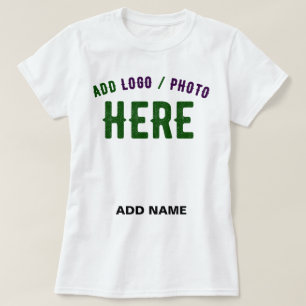CAMISETA PERSONALIZABLE MODERNO ESTILO BLANCO VERIFICADO MA