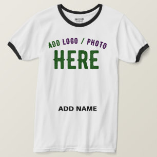 CAMISETA PERSONALIZABLE MODERNO ESTILO BLANCO VERIFICADO MA