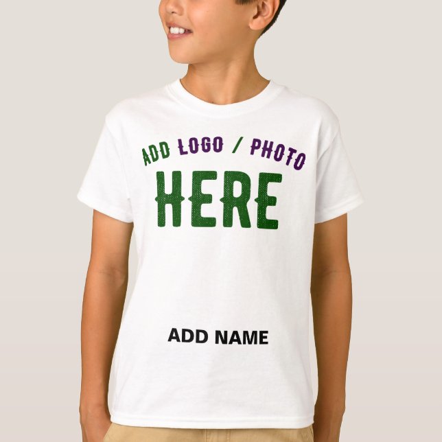 CAMISETA PERSONALIZABLE MODERNO ESTILO BLANCO VERIFICADO MA (Anverso)