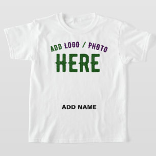 CAMISETA PERSONALIZABLE MODERNO ESTILO BLANCO VERIFICADO MA