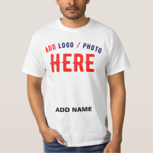 CAMISETA PERSONALIZABLE MODERNO ESTILO BLANCO VERIFICADO MA