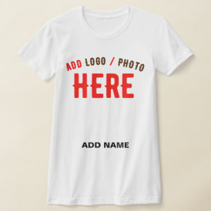 CAMISETA PERSONALIZABLE MODERNO ESTILO BLANCO VERIFICADO MA